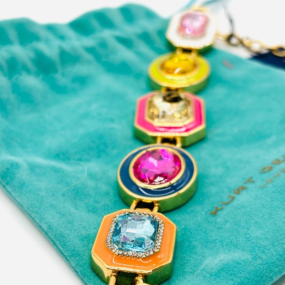 Kurt Geiger Multicolor Crystal Pavel Bracelet - Picture 4 of 4